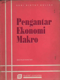 Image of Pengantar ekonomi makro