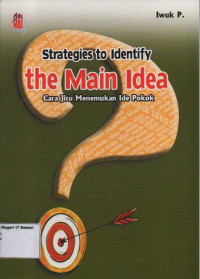 Image of Strategies to identify the main idea