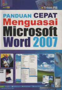 Image of Panduan cepat menguasai microsoft word 2007