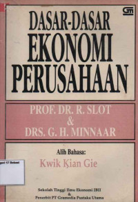 Image of Dasar-Dasar Ekonomi Perusahaan