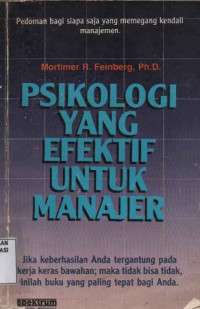 Image of Psikologi yang efektif untuk manajer