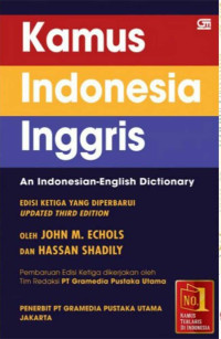 Image of Kamus Indonesia-Inggris : Edisi Ketiga Yang Diperbarui