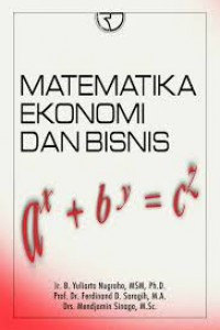 Image of Matematika ekonomi dan bisnis