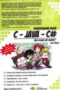 Image of Pemrograman dasar c-java-c#