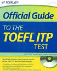 Image of Official Guide To The TOEFL ITP Test