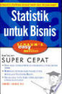 Image of Statistik Untuk Bisnis; schaum's easy outlines